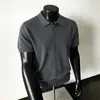 Cárdigan de punto con solapa, botones y manga corta, retro y minimalista, perfecto para el verano, uso casual, versátil y adecuado para el uso diario