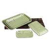 A5 plato pequeño de melamina Daisy para rollitos de arroz, plato para hot pot y barbacoa, plato rectangular de plástico, plato comercial, imitación porcelana
