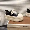 Mocasines gruesos con cordones y plataforma gruesa, elegantes y modernos, para mujer, zapatillas casuales nuevas de estilo coreano para otoño 2026