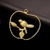 Zhongxing material para joyería DIY tocado antiguo pasador corona para el pelo borla colgante pendientes hechos a mano pendientes pendientes pendientes accesorios