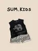 Conjunto de Verano sin Mangas para Niños 2026 Nuevo Estilo Coreano para Niños Pequeños, Conjunto de Dos Piezas Delgado de Verano para Niños, Moderno y con Estilo