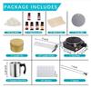 Kit de Suministros para Hacer Velas para Principiantes Adultos Kit de Inicio para Hacer Velas de Soja DIY Olla para Derretir Placa Caliente
