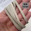 Material de felpa de un lado cordón de cuero gamuzado 5 mm felpa cordón de felpa de un lado imitación accesorios para joyería DIY un metro tira de cuero accesorios para pendientes