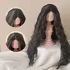 Pelucas para Muñecas BJD, Disponibles en Escala 1/3, 1/4, 1/6, Múltiples Colores a Elegir, Rizos de Lana con Raya en Medio, Pelucas con Estilo Hechas a Mano, Piezas de Cabello Lisas