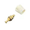 Colector de Control Manual de Temperatura para Calefacción por Suelo Radiante con Válvula de Núcleo Giratorio de Cobre, Tapa de Plástico de Repuesto Comúnmente Usada para Calefacción por Suelo Radiante HVAC