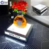 Luz LED Recargable de Barra Portavasos Iluminado Base Creativa Iluminada para Champagne KTV Soporte de Exhibición de Licores Estante Láser para Vino Portavasos