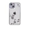 Para Funda de Teléfono Móvil Huawei Mate70Pro con Pedrería P70 Flor Rosa M60 TPU Transparente Galvanizado Nova14 Funda Suave