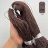 1,0/1,5 mm material de celular multicolorido três fios linha de cera de Taiwan etiqueta de poliéster corda de cera corda trançada