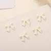 Decorações Populares para Unhas Estilo Japonês com Laço, Conjunto de Decoração para Unhas DIY com Laços Coloridos de Resina 3D Atacado