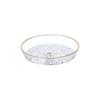 Plato de plástico sin plomo creativo Phnom Penh PET estilo europeo bandeja plato para comida occidental plato redondo para frutas plato para frutas secas fabricantes al por mayor