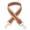 Nova cor dourada e prateada alça de ombro de seda alça longa transversal de ombro feminina acessórios de bagagem alça decorativa alça de bolsa de comércio exterior