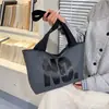 Nova bolsa de ombro feminina de grande capacidade 2026, bolsa de ombro moderna para o trabalho, bolsa tote para estudantes para a escola e bolsa casual para passeios