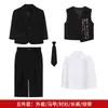 Comercio Exterior Transfronterizo Elegante Traje Británico para Niños Conjunto Traje de Boda Paje Ropa Formal Traje para Niños Ropa para Presentación de Piano