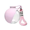 Botella de agua de plástico para mascotas transfronteriza con gancho para gatos y perros, bebedero plegable portátil para exteriores para paseos de perros