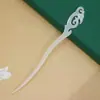 Pasador de Acetato Accesorios para el Cabello Pasador de Imitación de Jade Pasador de Estilo Antiguo Dinastía Han Pasador de Acetato al por Mayor Pasador de Hoja Acrílica