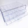 Caja de Almacenamiento con Cuentas Gabinete de Almacenamiento de Diamantes para Uñas Joyería Cajón Acrílico Transparente Joyería Tienda de Uñas