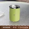 Cenicero de Acero Inoxidable con Tapa, Elevado y a Prueba de Viento, Adecuado para Sala de Estar, Oficina, Hotel y Cafetería de Internet