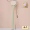 Cepillo de baño de doble cara para exfoliar y eliminar la piel muerta, un exfoliante para la espalda que no requiere la ayuda de nadie, un cepillo corporal de mango largo y toalla de baño