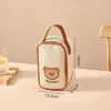 Lancheira Urso de Desenho Animado Bolsa Térmica Bolsa de Ombro Bolsa para Piquenique ao Ar Livre Bolsa para Lanche de Estudante Bolsa para Lancheira de Grande Capacidade