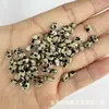 Anillo de Piedra Natural 4x6mm Superficie Parche a Mitad para Manualidades Accesorios de Cuentas Material para Collares Antiguos Estilo Caliente de Aliexpress