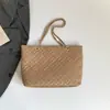 Bolsa Tote Casual Grande Capacidade para Mulheres 2026 Verão Novo Estilo Bolsa Tote Casual Estilosa Bolsa de Ombro Fashion