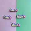 Letras Inglesas Yyds Lucky Sweet Funda para Teléfono Móvil Pasador Cuerda para el Cabello Pegamento de Crema Material DIY Accesorios Decorativos de Resina