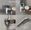 Interruptor de válvula de esfera à prova de explosão novo interruptor de válvula com alça de liga de alumínio chave de interruptor de válvula furo quadrado furo plano DN15-DN100