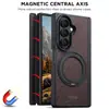 Adecuado para funda de teléfono con carga inalámbrica Samsung Z Fold 8 Ultra, protección de 360 grados, hebilla de anillo giratoria, soporte de marco medio magnético