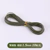 He 10m / Hilo de Cera Coreano Cordón de Cuero Pulsera Trenzada Hecha a Mano Hilo para Tejer Cordón Redondo de Cera de Alta Gama Al por Mayor