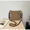 Bolso de Mano Cruzado Estilo Coreano Estilo Perezoso Algodón Tejido a Mano Bolso Tejido Bolso de Hombro Nuevo Primavera 2026 Bolso Casual de Vacaciones para la Playa