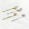 Pin para Flequillo Lateral con Circonitas Estilo Coreano y Japonés, Accesorio para el Cabello Fresco y Dulce, Pasador de Gama Alta y Exquisito