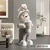 Alcancía Grande con Forma de Oso, Nuevo Modelo 2026 de Alemania, Solo Depósitos Sin Retiros, Decoración de Piso para Sala de Estar, Junto al Mueble de TV, Sofá