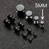 Aretes de Acero, Chapado al Vacío de Alta Calidad, No se Desvanecen, Aretes en Forma de I para Hombre, Aretes Redondos de Mancuerna para Mujer, Suministro Transfronterizo de Ebay