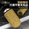 Cabezal de rectificado en forma de arco para encimera de piedra de cuarzo, Rueda de rectificado de barrera de agua trasera para piedra, Cabezal de rectificado en forma de arco para recorte de bordes de azulejo, Amoladora angular