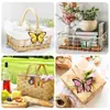 Kit de Pintura Manual DIY en Stock: Colgante de Mariposa de Madera con Láser para Niños Manualidad Decorativa Creativa con Graffiti