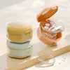 Caja para Brackets, Caja para Brackets Invisibles, Caja de Almacenamiento para Retenedor de Corrección Dental, Caja Portátil, Caja de Almacenamiento y Limpieza para Dentaduras