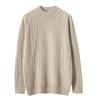 Urban Light homens maduros meia gola alta suéter de cashmere desgaste exterior outono e inverno puro suéter de cashmere negócio de fundo quente