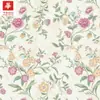 Tela de algodón digital calicó pastoral de 40% algodón para ropa de mujer, vestido cheongsam y camisa para niños, disponible al por mayor