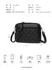 Bolsa Feminina High-end Sense Exquisite 2024 Verão Nova Bolsa Feminina All-match Atacado Comércio Exterior Crossbody Pequena Bolsa Quadrada bolsas