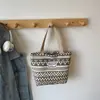 Bolsa de Lona Grande Capacidade Transfronteiriça para Mulheres 2026 Bolsa de Mão Versátil Tendência Bolsa Tote Portátil para Mulheres
