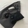 Estilo Coreano Ins 2026 Nuevo Retro Nicho Lunares Bolso Tote Mujer Ligero Viaje Gran Capacidad Hombro Único Bolso Bajo Brazo