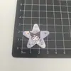 Acessórios de Joias de Resina DIY Desenho Animado Estrela de Cinco Pontas Padrão Gato Adesivo Cola de Creme Decoração de Capa de Celular Grampo de Cabelo