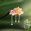 Coleção luminosa de borla de liga antiga de sentido avançado passo agitar placa de cabelo temperamento vestido chinês cheongsam acessórios de cabelo atacado