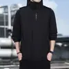 Jaqueta Corta-Vento Impermeável Fujian Goods Masculina Estilo Primavera/Outono Solta Versátil Jovem Gola Alta Top