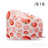 Gorro quirúrgico Gorro redondo de algodón para mujer gorro de enfermera para quirófano gorro quirúrgico estampado gorro de trabajo ajustable con hebilla médica para hombre
