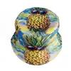 Sombrero de cubo de doble cara con estampado de piña de dibujos animados, superventas transfronterizo para hombres y mujeres, sombrero de protección solar para ocio al aire libre