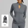 Chaqueta Deportiva Patchwork Transpirable Bolsillo Elástico Ropa Deportiva para Correr Yoga Manga Larga Mujer Dropshipping Fuente