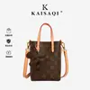 Bolsa de Teléfono Móvil de Moda de Gama Alta 2026 Nuevo Bolso de Mano con Estampado Retro Bolso de Hombro Versátil de Lujo Ligero Bolso Cruzado