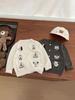 Jaquetas de Tricô Estilo Coreano para Meninos Primavera/Outono, Tricôs Fofos de Desenho Animado para Bebês Meninos, Tops Casuais Versáteis para Bebês