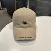 Gorra de Béisbol para Mujer, Estilo Coreano, Letras Pequeñas Sencillas, Sombrero Casual de Visera Curva, Gorra Versátil Estilo Urbano con Bordado de Letras en la Visera